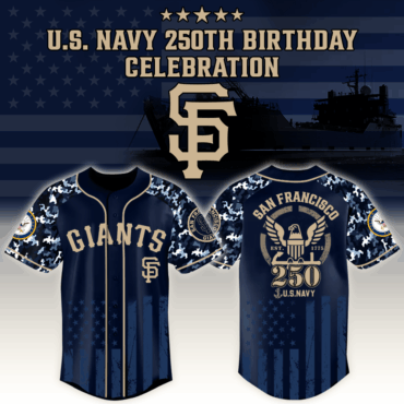 San Francisco Giants x MLB Honoring 250 Years of the U.S. Navy – MLB Baseball Jersey