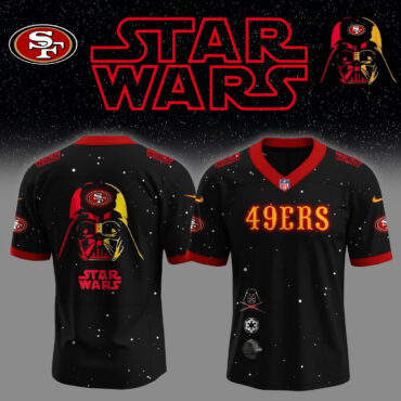 San Francisco 49ers NFL x Star wars Darth Vader Jersey
