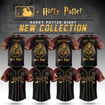 All Team MLB x Harry Potter Hogwarts Houses Baseball Jersey
