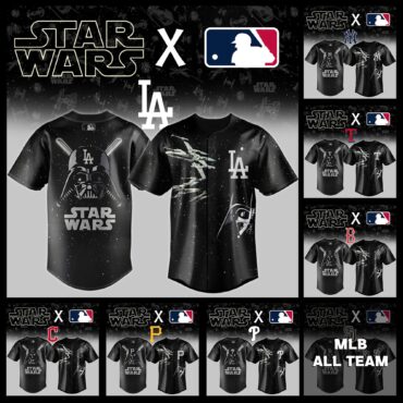 All Team MLB x Star Wars Black Collection