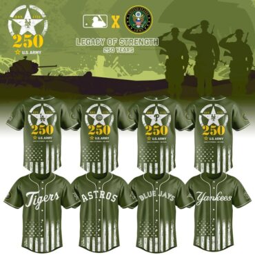 All Team MLB x USA Legacy of Strength Baseball Jersey