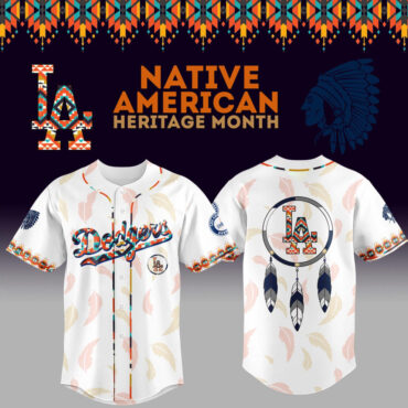 Los Angeles Dodgers MLB x Native American Heritage Night Baseball Jersey