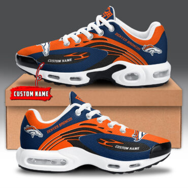 Denver Broncos NFL Match Color Air Max Plus Shoes Custom Name