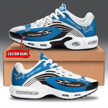 Detroit Lions NFL Match Color Air Max Plus Shoes Custom Name