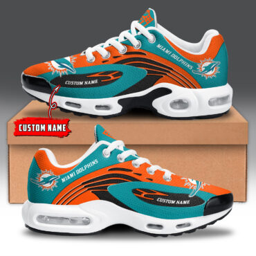 Miami Dolphins NFL Match Color Air Max Plus Shoes Custom Name