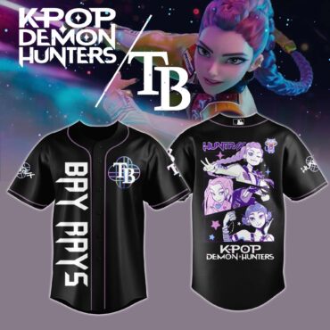 Tampa Bay Rays MLB x KPop Demon Hunters Baseball Jersey