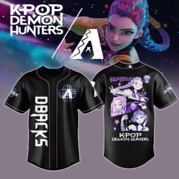 Arizona Diamondbacks MLB x KPop Demon Hunters Baseball Jersey