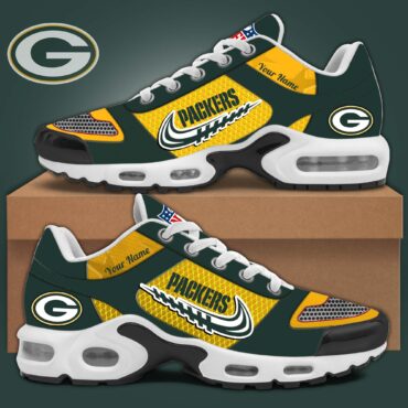 Green Bay Packers Air Max Plus NFL Collection 2 Custom Name