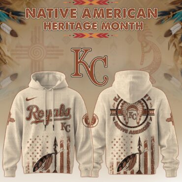 Kansas City Royals MLB x Native American Heritage Month MLB Collaboration Hoodie