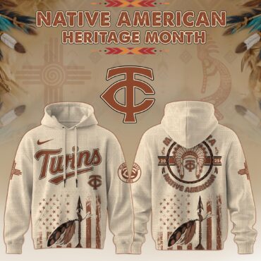 Minnesota Twins MLB x Native American Heritage Month MLB Collaboration Hoodie