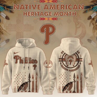 Philadelphia Phillies MLB x Native American Heritage Month MLB Collaboration Hoodie