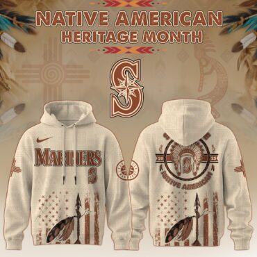 Seattle Mariners MLB x Native American Heritage Month MLB Collaboration Hoodie