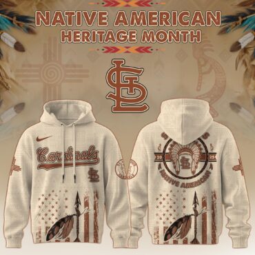 St.Louis Cardinals MLB x Native American Heritage Month MLB Collaboration Hoodie