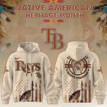 Tampa Bay Rays MLB x Native American Heritage Month MLB Collaboration Hoodie