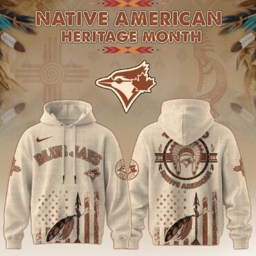 Toronto Blue Jays MLB x Native American Heritage Month MLB Collaboration Hoodie