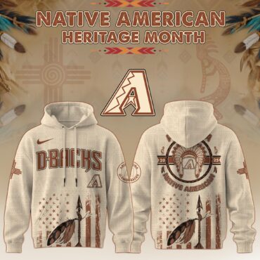 Arizona Diamondbacks MLB x Native American Heritage Month MLB Collaboration Hoodie