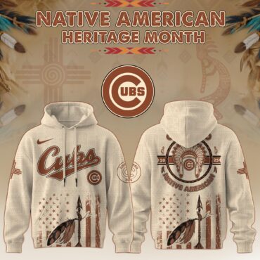 Chicago Cubs MLB x Native American Heritage Month MLB Collaboration Hoodie
