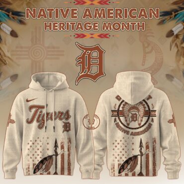 Detroit Tigers MLB x Native American Heritage Month MLB Collaboration Hoodie
