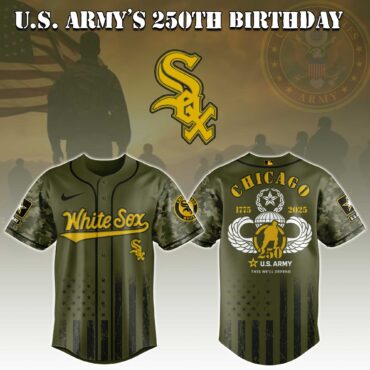 Chicago White Sox MLB x U.S. Army This We'll Defend Baseball Jersey