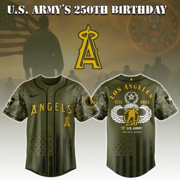 Los Angeles Angels MLB x U.S. Army This We'll Defend Baseball Jersey