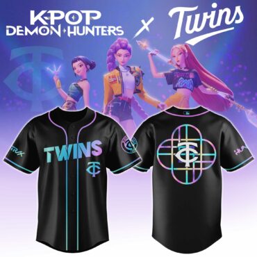 Minnesota Twins MLB x KPop Demon Hunters HUNTRX Baseball Jersey