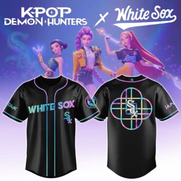 Chicago White Sox MLB x KPop Demon Hunters HUNTRX Baseball Jersey