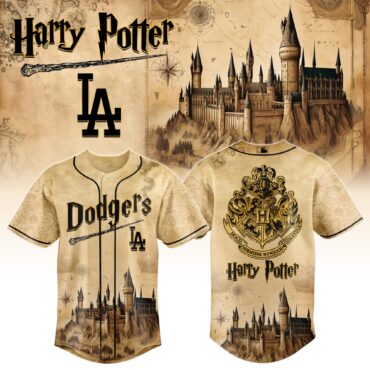 Los Angeles Dodgers MLB x Harry Potter Magic on the Mound Baseball Jersey