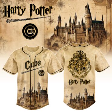 Chicago Cubs MLB x Harry Potter Magic on the Mound Baseball Jersey