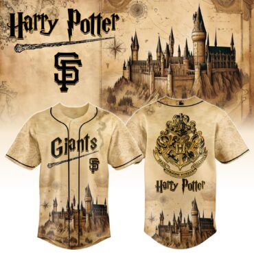San Francisco Giants MLB x Harry Potter Magic on the Mound Baseball Jersey