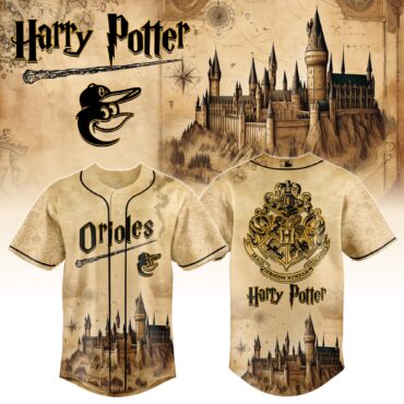 Baltimore Orioles MLB x Harry Potter Magic on the Mound Baseball Jersey