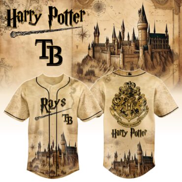 Tampa Bay Rays MLB x Harry Potter Magic on the Mound Baseball Jersey