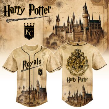 Kansas City Royals MLB x Harry Potter Magic on the Mound Baseball Jersey