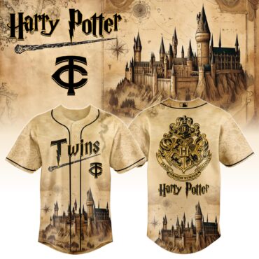 Minnesota Twins MLB x Harry Potter Magic on the Mound Baseball Jersey