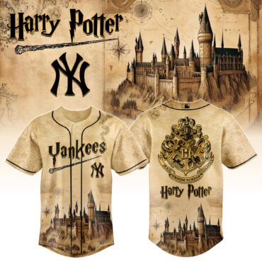 New York Yankees MLB x Harry Potter Magic on the Mound Baseball Jersey