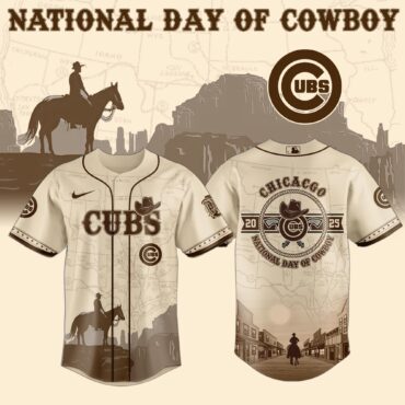 Chicago Cubs MLB x National Day Of Cowboy Baseball Jersey