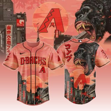 Arizona Diamondbacks MLB x Kong Collection 1 Baseball Jersey