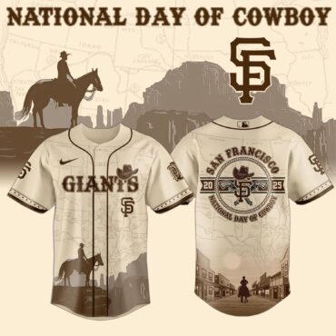 San Francisco Giants MLB x National Day Of Cowboy Baseball Jersey