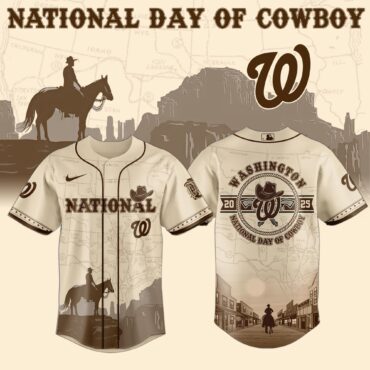 Washington Nationals MLB x National Day Of Cowboy Baseball Jersey