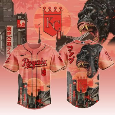 Kansas City Royals MLB x Kong Collection 1 Baseball Jersey