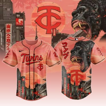 Minnesota Twins MLB x Kong Collection 1 Baseball Jersey