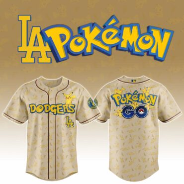 Los Angeles Dodgers MLB x Pokemon Go Baseball Jersey