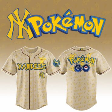 New York Yankees MLB x Pokemon Go Baseball Jersey