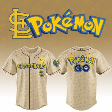 St.Louis Cardinals MLB x Pokemon Go Baseball Jersey