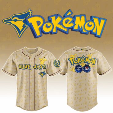 Toronto Blue Jays MLB x Pokemon Go Baseball Jersey