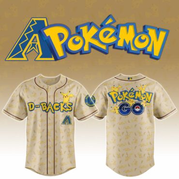 All Team MLB x Pokemon Go Baseball Jersey