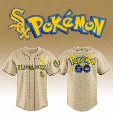 Chicago White Sox MLB x Pokemon Go Baseball Jersey