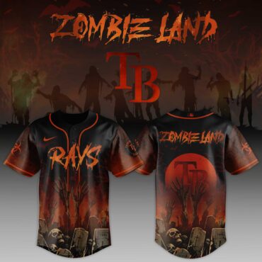 Tampa Bay Rays MLB x Zombieland Baseball Jersey