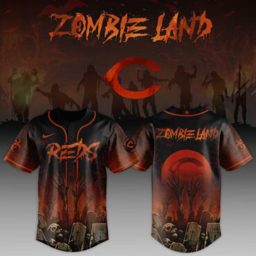 Cincinnati Reds MLB x Zombieland Baseball Jersey