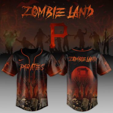 Pittsburgh Pirates MLB x Zombieland Baseball Jersey