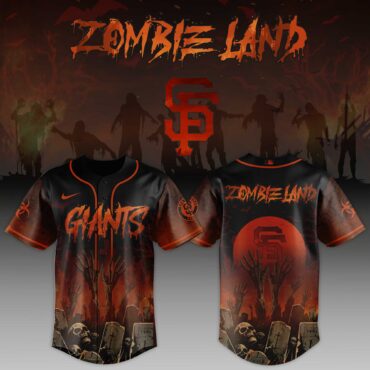 San Francisco Giants MLB x Zombieland Baseball Jersey